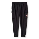 PANT-FLEECE,CARGO,BLACK