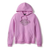 BLING HOODIE-KNIT,LIGHT PURPLE
