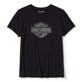 BLING TEE-KNIT,BLACK