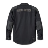 Harley-Davidson Men's Willie G Skull Graphic Operative 2.0 Riding Shirt Jacket