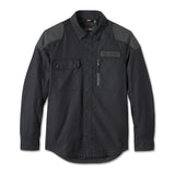 Harley-Davidson Men's Willie G Skull Graphic Operative 2.0 Riding Shirt Jacket