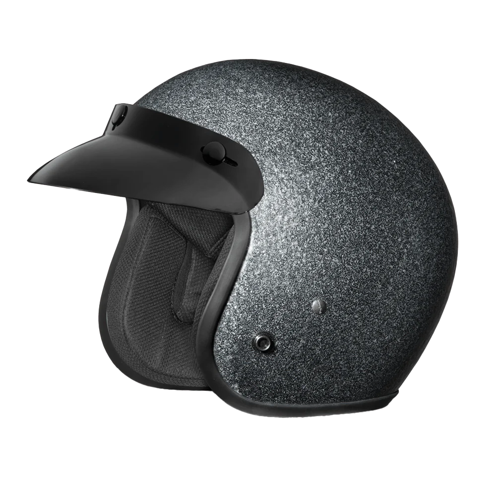 daytona cruiser motorcycle helmets Daytona Metal Flake 3/4 Helmet – Pfaff Harley-Davidson