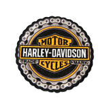 Harley-Davidson Trademark Chain Sew-On Patch
