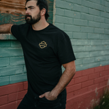 TEE-KNIT,LFR SKULL,BLACK