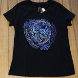 Pfaff H-D Skull Pinned Women's V-Neck T-Shirt