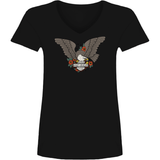 Women's Flash Eagle V-Neck Tee