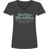 Women's H-D Minted V-Neck Tee