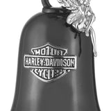 Harley-Davidson Bar & Shield Fairy Charm Brass Ride Bell