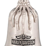 Harley-Davidson Skeleton Hand Bar & Shield Logo Ride Bell