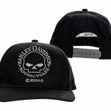 Harley-Davidson® Kids' Willie G® Skull Flat Brim Baseball Cap