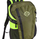 Harley-Davidson Street Cruiser Water-Repellent Backpack - Green/Lime