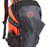 Harley-Davidson Street Cruiser Water-Repellent Backpack - Black/Orange