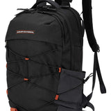 Harley-Davidson Lightweight Water-Resistant Racing Bungee Backpack - Black