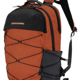 Harley-Davidson Lightweight Water-Resistant Racing Bungee Backpack - Rust Orange