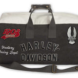 Harley-Davidson Vintage Varsity Duffel With Patches
