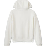Harley-Davidson Women's  Hoodie Oversized Washed Bar & Shield Off White
