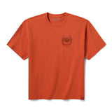 Harley-Davidson Men's Dickies Horsepower Heavyweight Pigment Dyed Tee - Orange