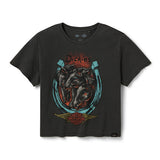 Dickies x Harley-Davidson Women's Triple Horse Boxy Fit Tee