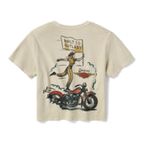Dickies x Harley-Davidson Women's Vintage Cowgirl Boxy Fit Tee