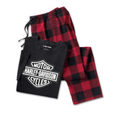 Harley-Davidson Men's Bar & Shield Short Sleeve Pajama Set