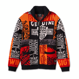 SWEATER-KNIT,BLACK/RED