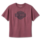 HARLEY-DAVIDSON® WOMEN'S BAR & SHIELD OVERSIZED BOXY TEE // 96126-24VW