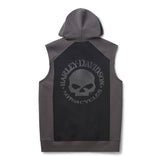 Harley-Davidson Willie G Skull Sleeveless Hoodie