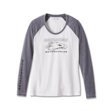 HARLEY-DAVIDSON® WOMEN'S SCREAMIN' EAGLE® RAGLAN LONG SLEEVE BURNOUT // 96146-24VW