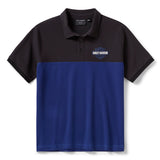 Harley-Davidson Men's Essential Bar & Shield Color Blocked Polo