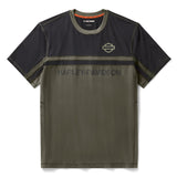 Harley-Davidson Men's H-D TECH Color Block Vented Tee - Grape Leaf
