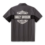 Harley-Davidson Men's H-D Essential Colour Blocked Mechanics Shirt