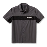 Harley-Davidson Men's H-D Essential Colour Blocked Mechanics Shirt