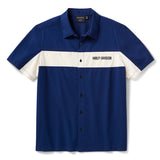 Harley-Davidson Men's Essential Color Blocked Mechanics Shirt