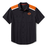 Harley-Davidson Men's H-D TECH COOLMAX Colour Blocked Shirt