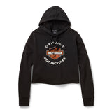 Harley-Davidson Women's Essential Raw-Edge Hoodie