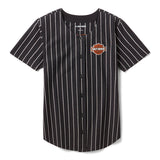 Harley-Davidson Women's Essential '03 Pinstripe Baseball Jersey