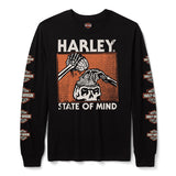 Harley-Davidson Men's H-D State of Mind Long Sleeve Tee