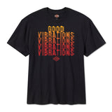 Harley-Davidson Men's Good Vibrations Short Sleeve Tee