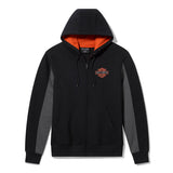 Harley-Davidson Men's H-D Essential Full Zip Hoodie - Colourblock