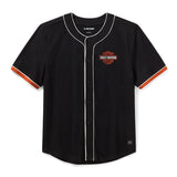 Harley-Davidson Men's H-D Essential Bar & Shield Baseball Jersey