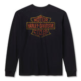 Harley-Davidson Men's American Classic Thermal Henley - Harley Black