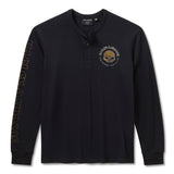 Harley-Davidson Men's Willie G Dark Custom Thermal Henley