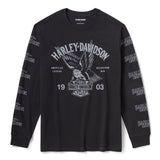Harley-Davidson Men's H-D American Classic Eagle Long Sleeve Graphic Tee