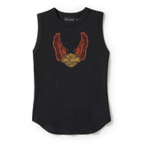 TANK-KNIT,BLACK