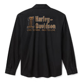 Harley-Davidson Men's Willie G Dark Custom Mechanics Shirt