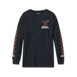 Women's Shadow Bird Long Sleeve Top