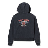 Harley-Davidson Women's H-D American Classic Pullover Hoodie - Harley Black