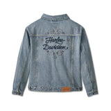 Women's Studded Out Embellished Denim Jacket