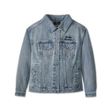 Women's Studded Out Embellished Denim Jacket