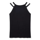 Harley-Davidson Women's Bling Spades Strappy High Neck Tank - Harley Black